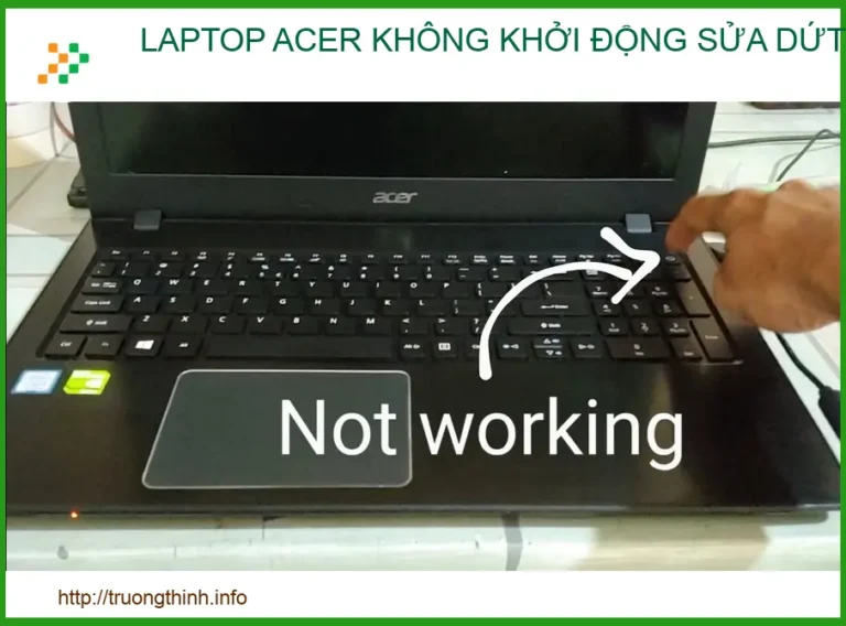 Địa Chỉ Sửa Laptop Acer Không Khởi Động Uy Tín Lấy Ngay