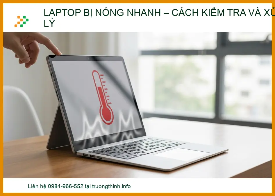 Laptop Bị Nóng Nhanh: Cách Kiểm Tra, Xử Lý Triệt Để Từ Chuyên Gia