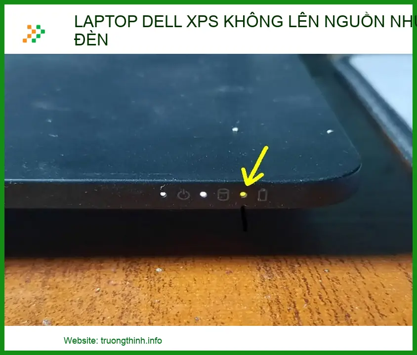 Laptop Dell XPS không lên nguồn nhưng có đèn - Sửa chữa uy tín lấy ngay
