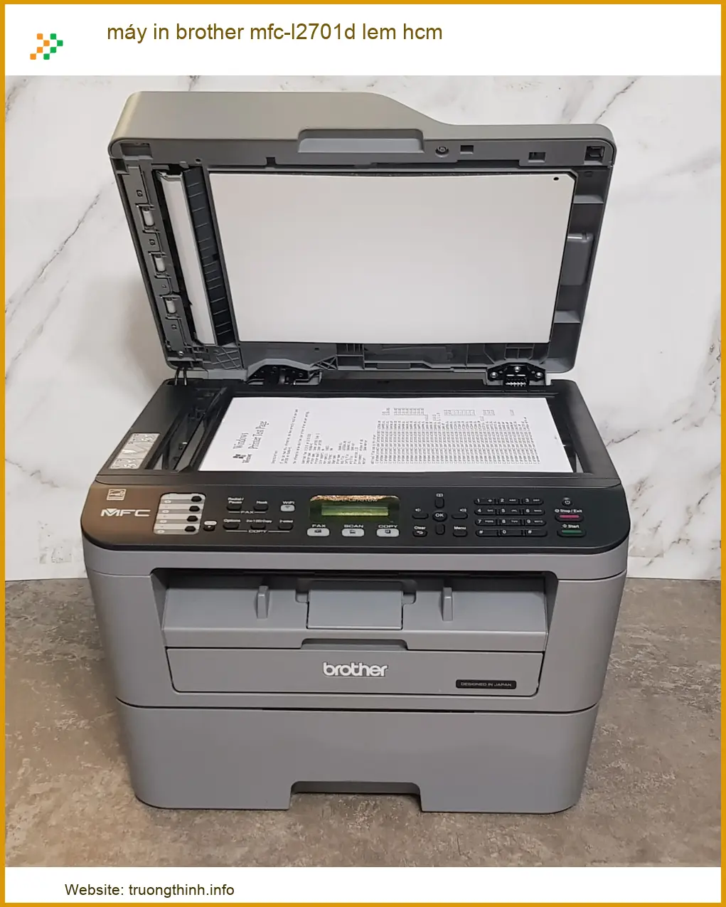 Máy In Brother MFC-L2701D Bị Lem Mực: Dịch Vụ Sửa Chữa Uy Tín Tại TP.HCM