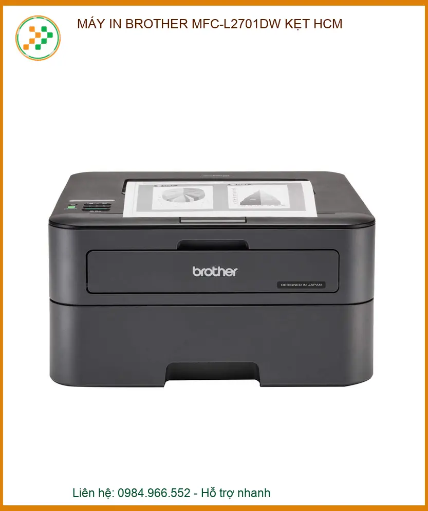 Khắc phục triệt để lỗi kẹt giấy máy in Brother MFC-L2701DW tận nơi tại TPHCM.