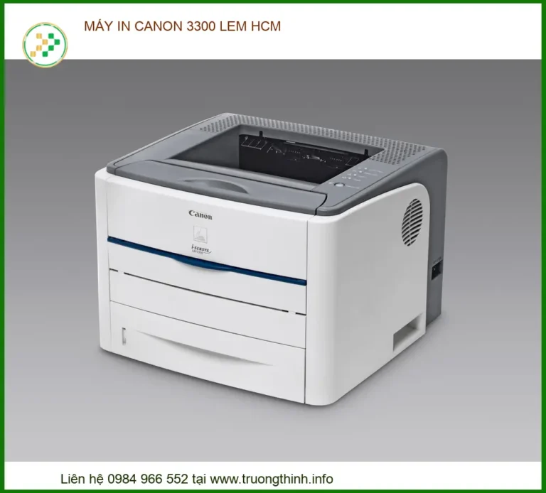 Máy In Canon 3300 Lem Hcm - Trung Tâm Sửa Chữa Uy Tín Lấy Ngay