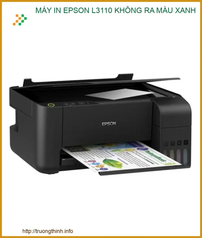 Địa Chỉ Sửa Máy In Epson L3110 Không Ra Màu Xanh Uy Tín Lấy Ngay