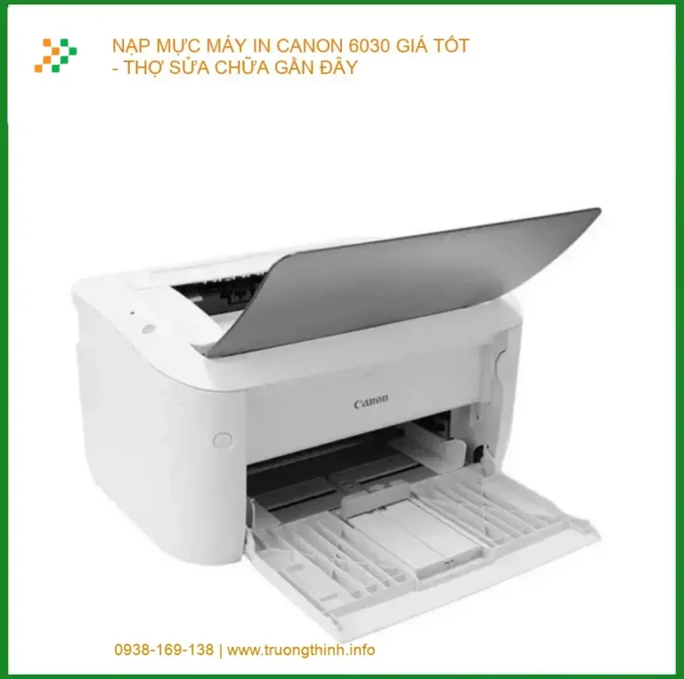 Nạp Mực Máy In Canon 6030 - Trung Tâm Sửa Chữa Uy Tín Giá Rẻ
