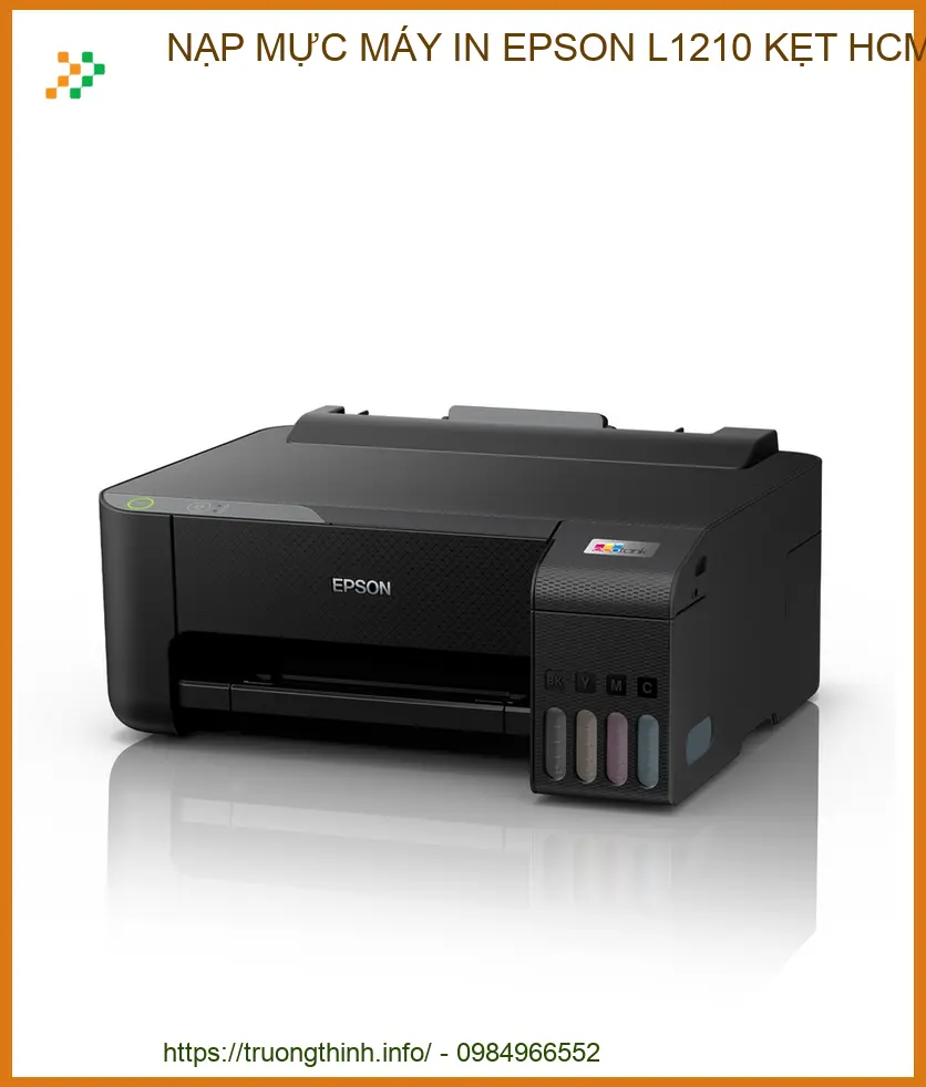 Hướng Dẫn Nạp Mực & Khắc Phục Lỗi Kẹt Giấy Máy In Epson L1210 Tại HCM