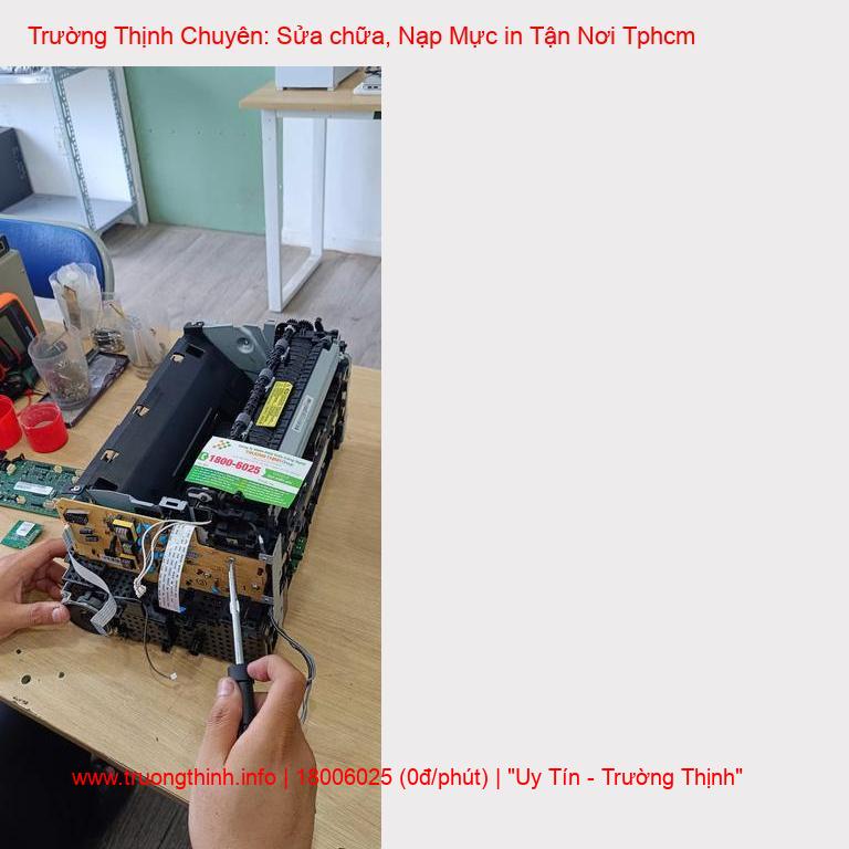 Quy Trình Nạp Mực Máy In Epson L1800 Chuyên Nghiệp Tại Trường Thịnh