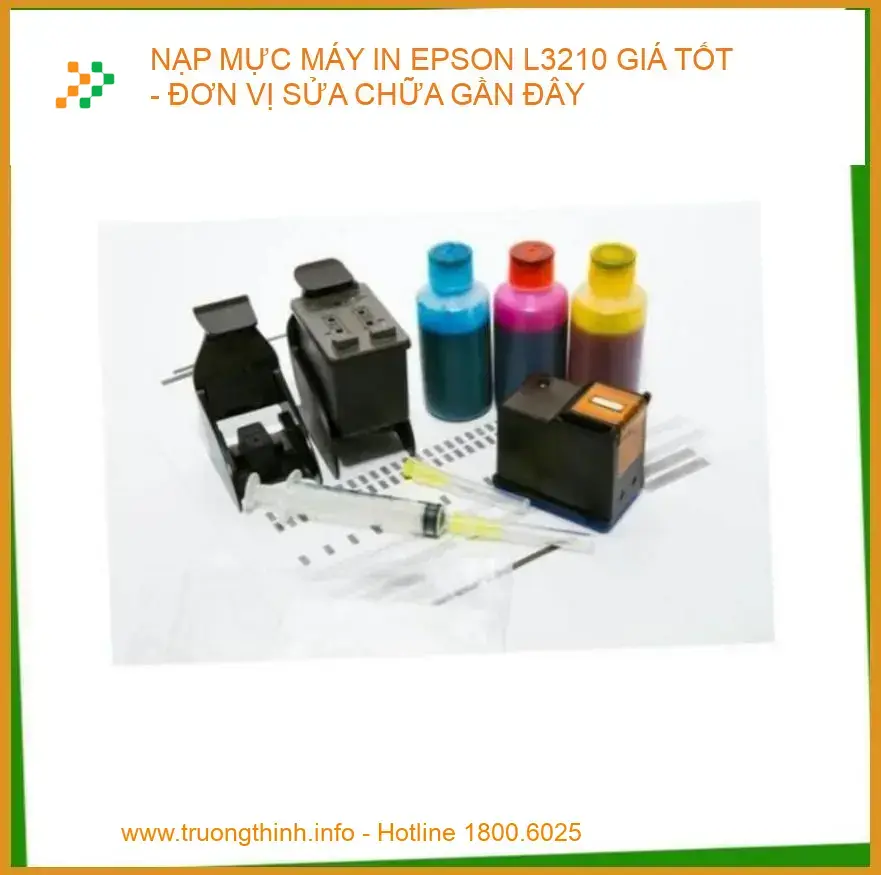 Nạp mực Epson L3210 tận nơi giá rẻ uy tín