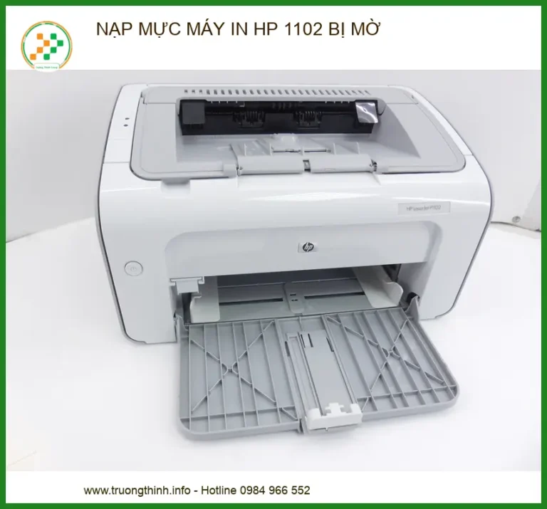 Nạp Mực Máy In Hp 1102 Bị Mờ - Trung Tâm Sửa Chữa Uy Tín Lấy Ngay Tphcm