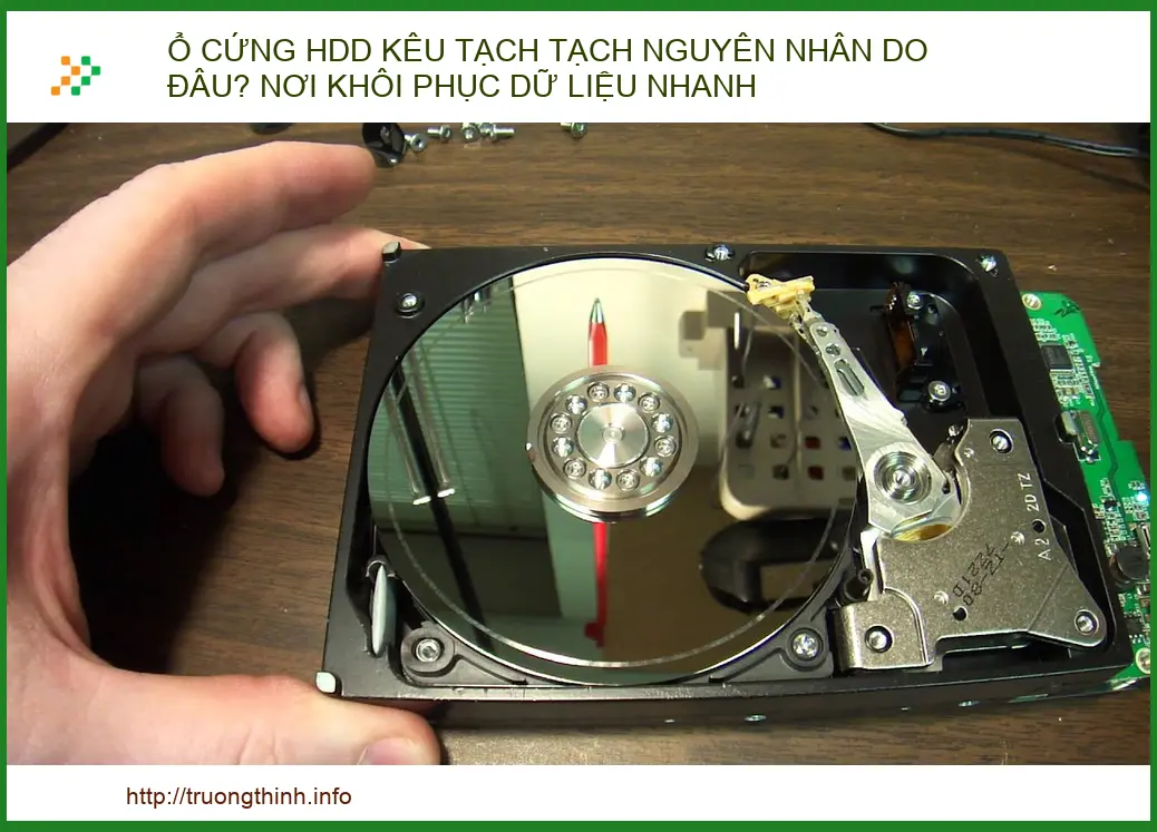 Ổ cứng HDD kêu tạch tạch: Nguyên nhân và Cách khôi phục dữ liệu an toàn