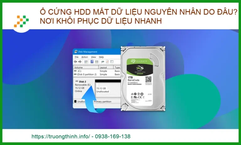 Ổ cứng HDD mất dữ liệu: Nguyên nhân và Cách khôi phục dữ liệu nhanh chóng 2026