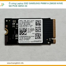 Ổ Cứng Laptop Ssd Samsung Pm991a 256gb Nvme M2 Pcie Gen3 X4 Chính Hãng - Trung Tâm Thay Thế Uy Tín Tphcm