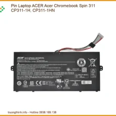 Thay Pin Laptop Acer Acer Chromebook Spin 311 Cp311-1h, Cp311-1hn Zin Chính Hãng Lấy Liền Tại Chỗ