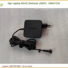 Sạc Laptop Asus Zenbook Um431, Um431da Chính Hãng - Trung Tâm Thay Thế Lấy Liền Tphcm