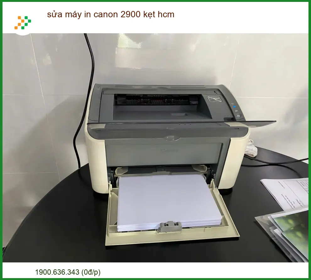 Dịch vụ sửa máy in Canon 2900 bị kẹt giấy tại TP.HCM uy tín, lấy ngay