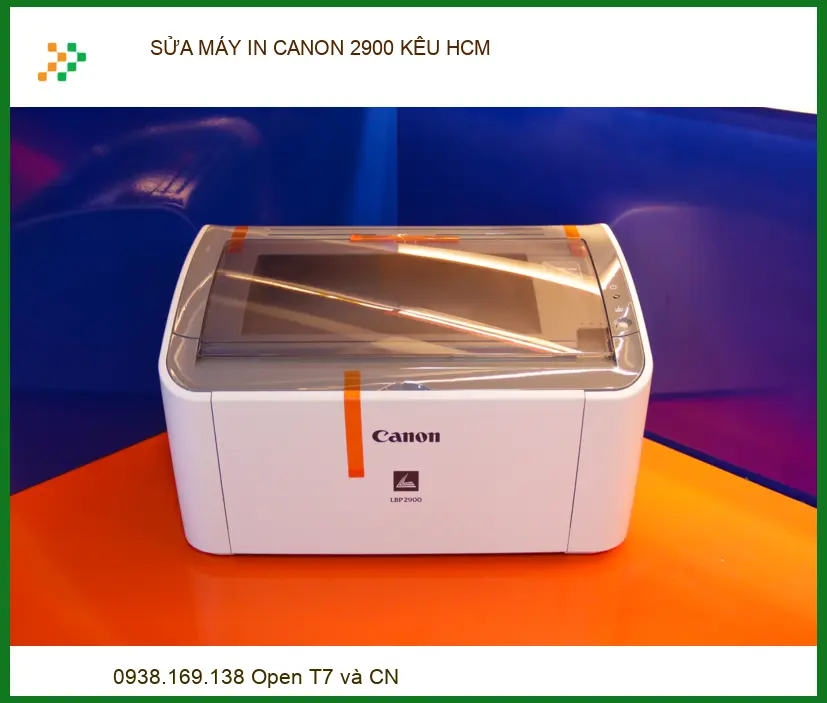 Khắc phục máy in Canon 2900 kêu to ngay tại nhà