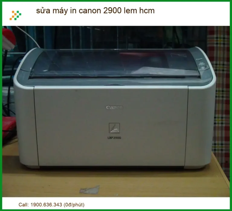 Địa Chỉ Sửa Máy In Canon 2900 Bị Lem Mực Uy Tín Tại HCM – Trường Thịnh Group