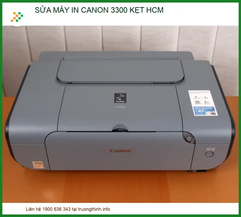 Sửa Máy In Canon 3300 Kẹt Giấy Tại TP.HCM: Khắc Phục Nhanh Chóng, Tận Nơi