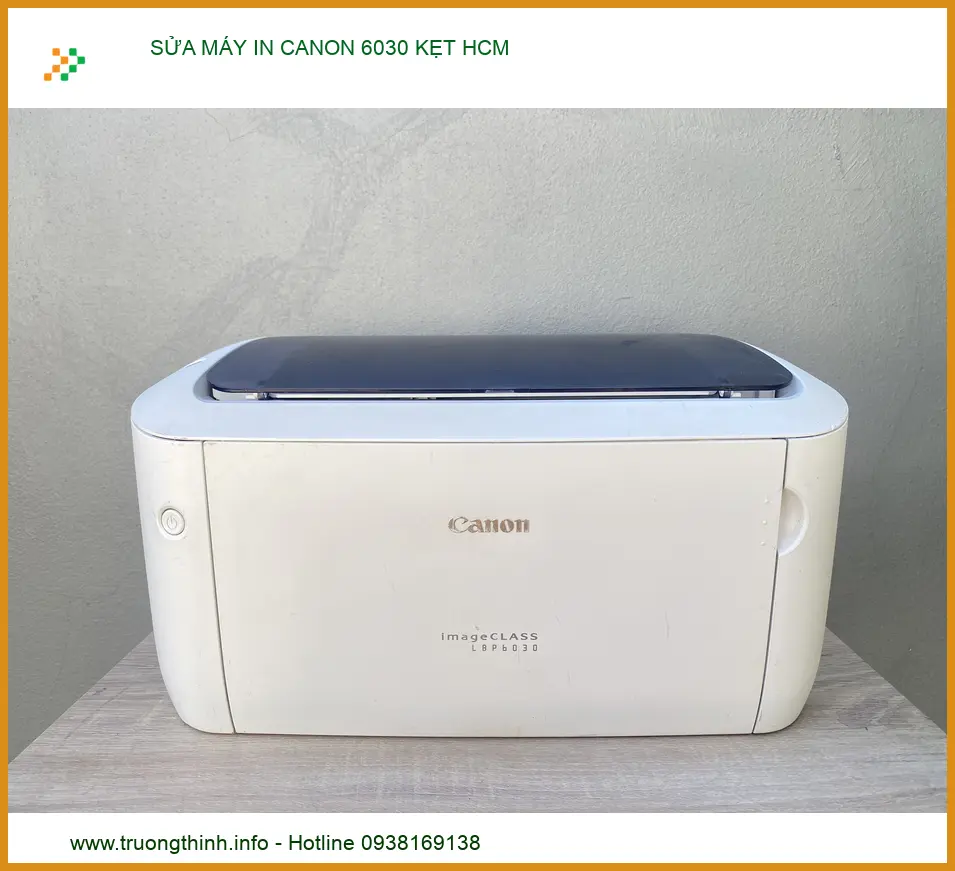 Khắc phục lỗi kẹt giấy Canon 6030 nhanh chóng tại HCM.