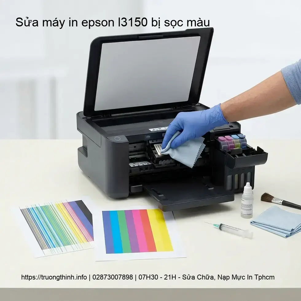 Nguyên Nhân Máy In Epson L3150 Bị Sọc Màu Bạn Cần Biết