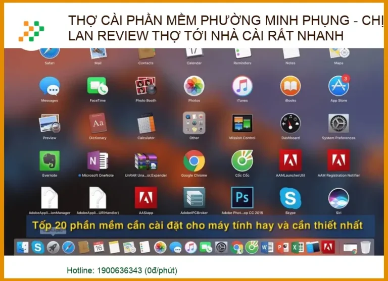 Dịch vụ thợ cài phần mềm Phường Minh Phụng chuyên nghiệp: Chị Lan Review trải nghiệm thực tế