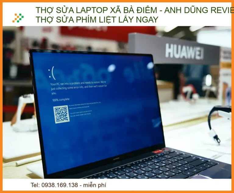Thợ Sửa Laptop Xã Bà Điểm: Anh Dũng Review Dịch Vụ Sửa Phím Liệt Lấy Ngay
