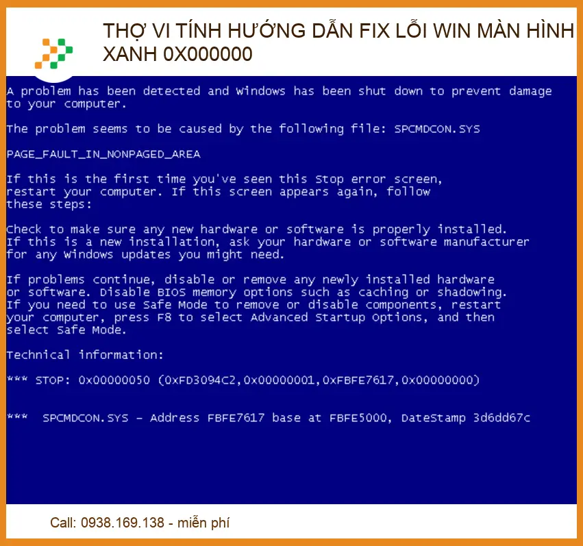 Hướng Dẫn Fix Lỗi Màn Hình Xanh 0x000000 Hiệu Quả Nhất 2026