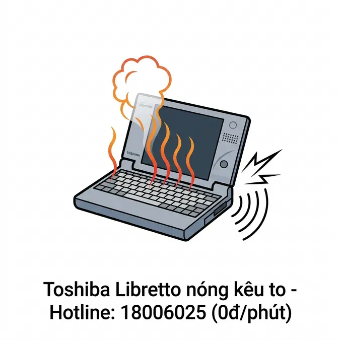 Laptop Toshiba Libretto Bị Nóng Máy Kêu To: Nguyên Nhân & Cách Khắc Phục