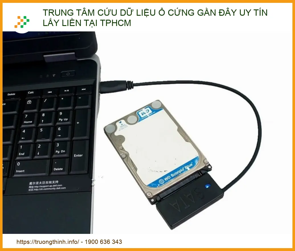 Trung tâm cứu dữ liệu ổ cứng gần đây uy tín lấy liền tại TPHCM