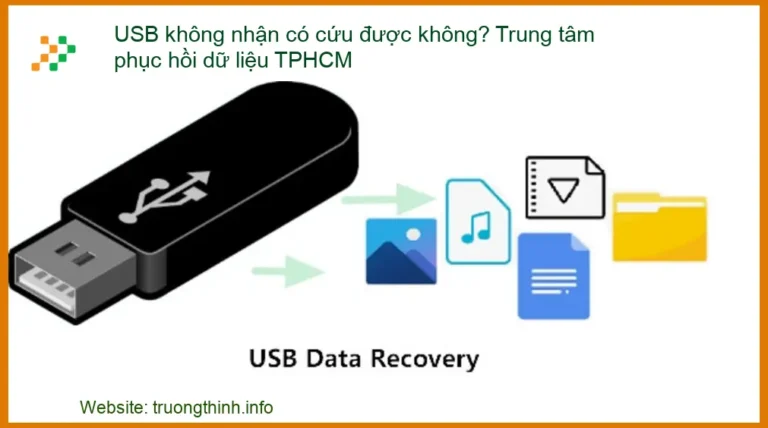 USB Không Nhận Có Cứu Được Không? Trung Tâm Phục Hồi Dữ Liệu TPHCM Uy Tín