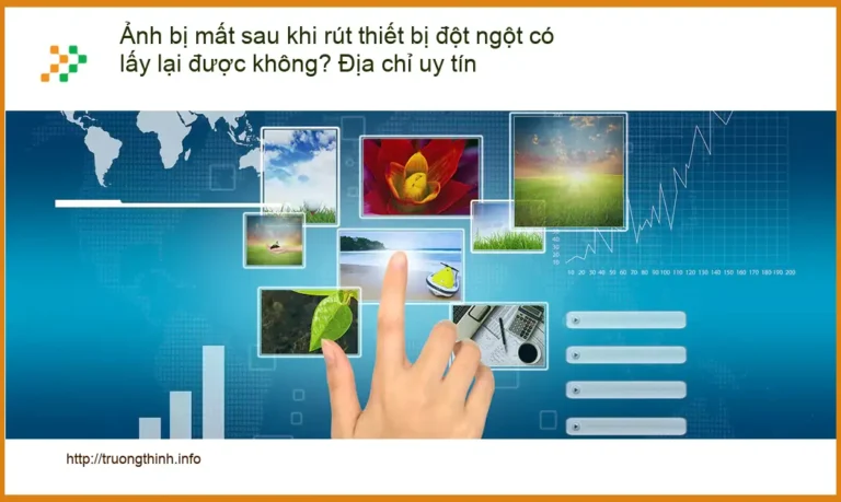 Khôi Phục Dữ Liệu Ảnh bị mất sau khi rút thiết đột ngột - Trung tâm cứu dữ liệu uy tín TPHCM