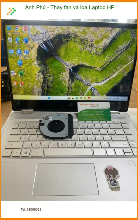 Anh Đức nhân viên văn phòng tìm Dịch vụ thay fan và loa Laptop HP Quận Thủ Đức