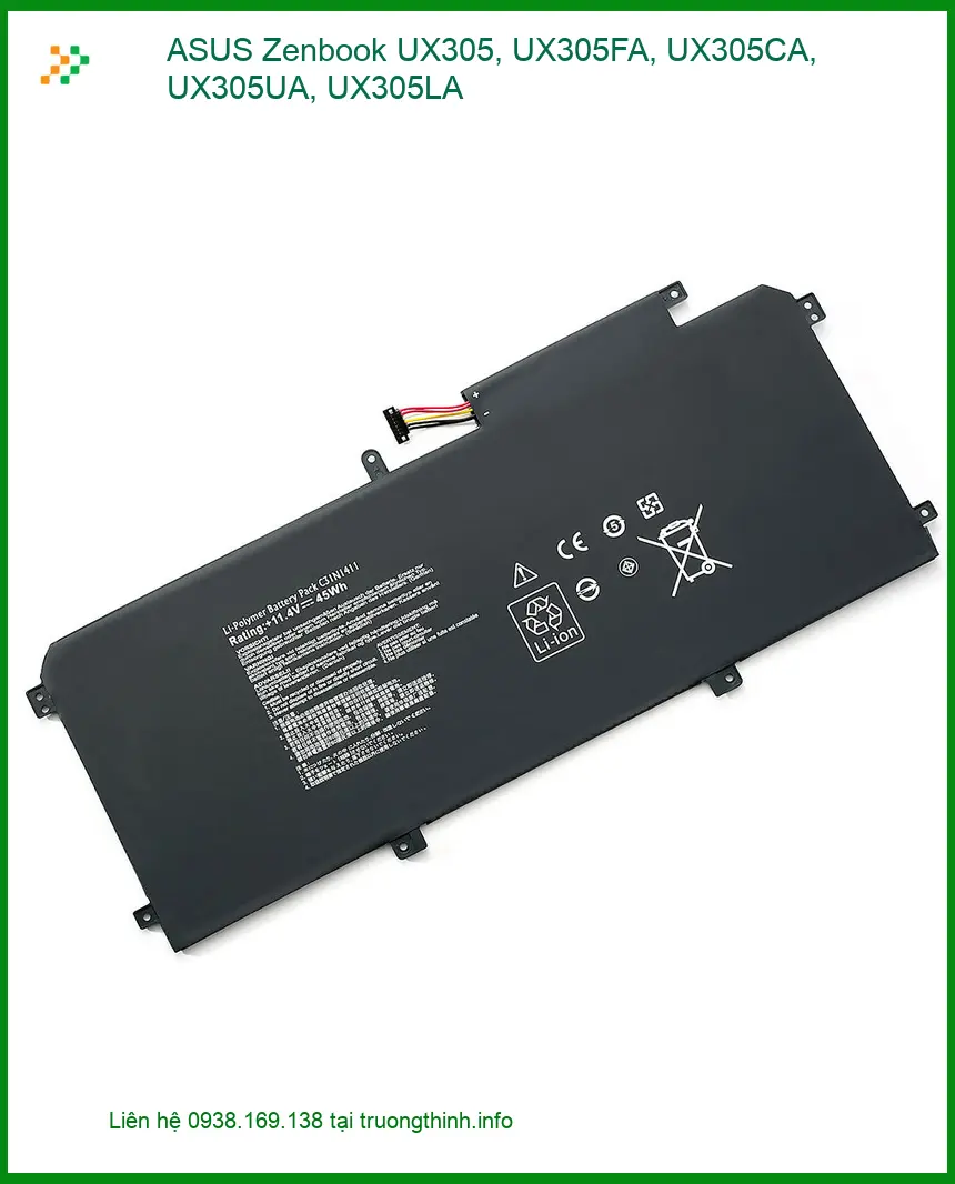 Pin Laptop ASUS Zenbook - Thay Tận Nơi, Nhanh Chóng, Giá Rẻ TPHCM