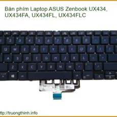 Bàn Phím Laptop Asus Zenbook Ux434 Chính Hãng - Trung Tâm Thay Thế Uy Tín