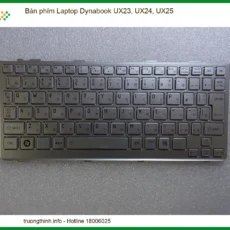 Bàn Phím Laptop Dynabook Ux23, Ux24, Ux25 Zin Chính Hãng - Trung Tâm Thay Thế Uy Tín Tphcm