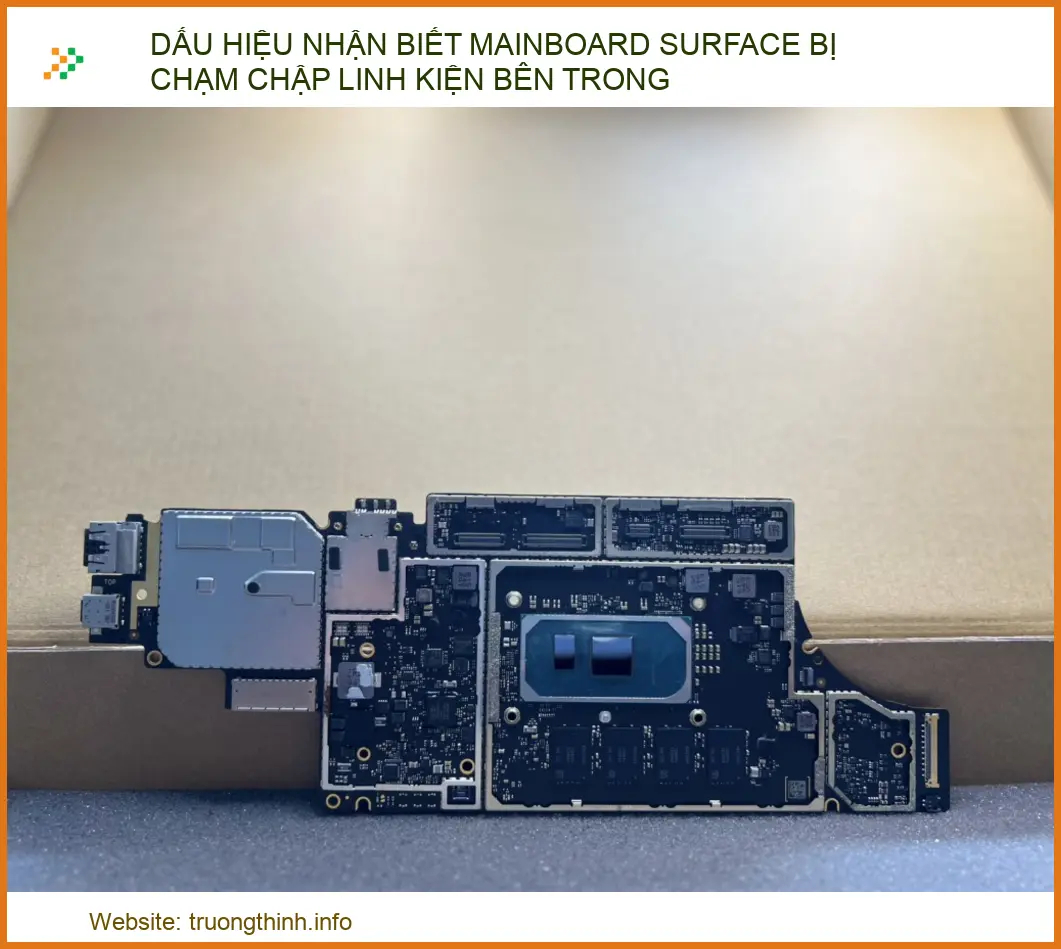 Dấu hiệu nhận biết Mainboard Surface bị chạm chập & Giải pháp sửa chữa chuyên nghiệp