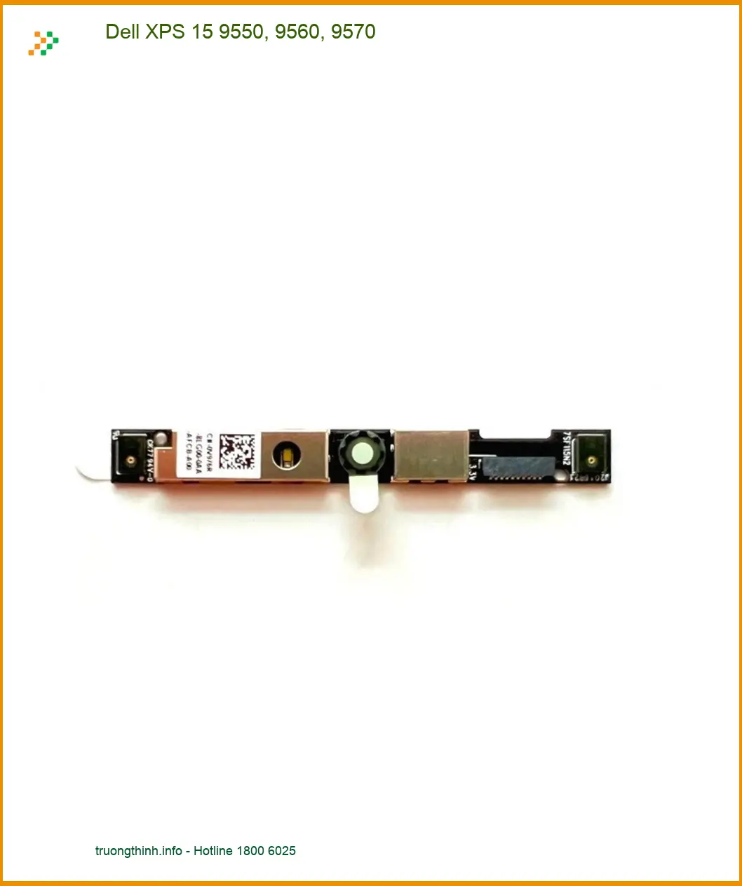 Webcam Laptop DELL XPS 15 9550, 9560, 9570