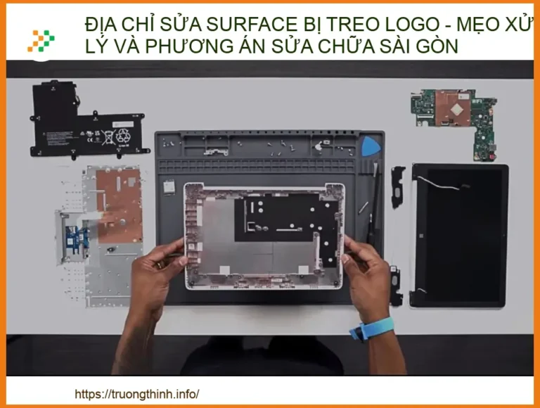 Địa chỉ sửa Surface bị treo logo - Mẹo xử lý và phương án sửa chữa Sài Gòn