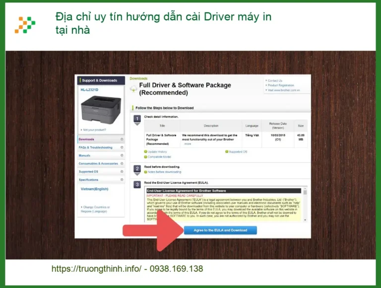 Cài Driver máy in tại nhà: Hướng dẫn, địa chỉ uy tín - Kỹ thuật viên hỗ trợ