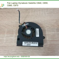 Quạt Laptop Dynabook Satellite C640-C670 - Địa chỉ thay lấy ngay TPHCM