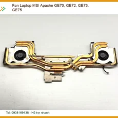 Fan Laptop Msi Apache Ge70, Ge72, Ge73, Ge75 Chính Hãng - Trung Tâm Sửa Chữa Lấy Ngay Tphcm
