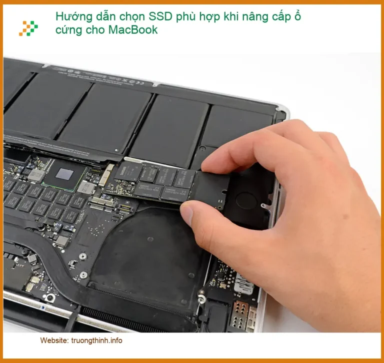 Macbook chọn SSD nâng cấp ổ cứng phù hợp - Tư vấn chuyên gia kỹ thuật