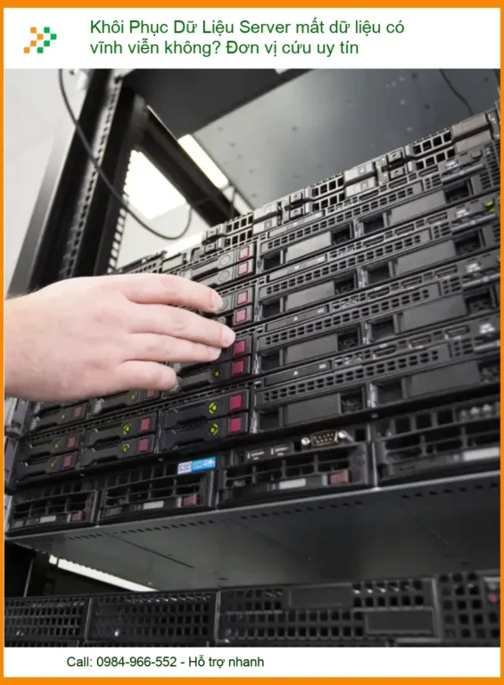 Khôi Phục Dữ Liệu Server: Mất Dữ Liệu Có Vĩnh Viễn Không? Đơn Vị Cứu Uy Tín Nào Đáng Tin Cậy?