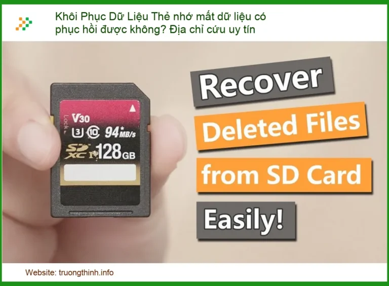 Thẻ nhớ mất dữ liệu có phục hồi được không? - Địa chỉ cứu dữ liệu uy tín