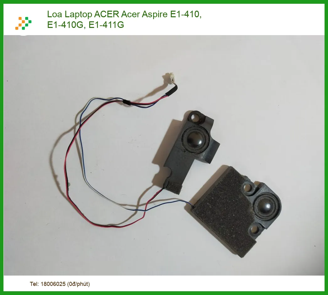 Loa Laptop ACER Acer Aspire E1-410, E1-410G, E1-411G - Thay Thế Nhanh Chóng, Chất Lượng Đảm Bảo