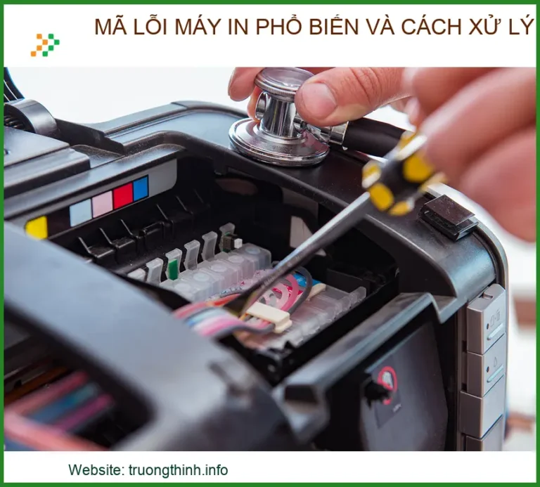 Mã lỗi máy in phổ biến: Hướng dẫn xử lý kỹ thuật chuyên sâu tại nhà (2026)