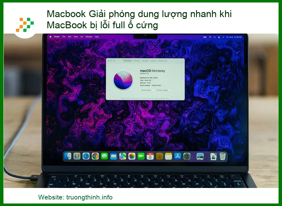 Macbook Giải phóng dung lượng nhanh khi MacBook bị lỗi full ổ cứng: Hướng dẫn chi tiết từ A-Z