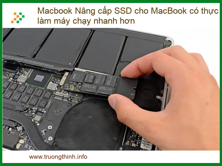 Nâng cấp SSD cho MacBook có thực sự làm máy chạy nhanh hơn? - Giải pháp tối ưu tại Trường Thịnh