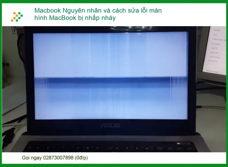 Macbook Nguyên nhân và cách sửa lỗi màn hình MacBook bị nhấp nháy