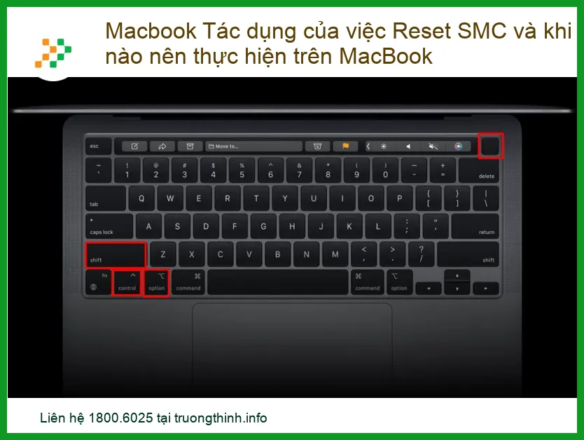 Macbook Tác dụng của việc Reset SMC và khi nào nên thực hiện trên MacBook