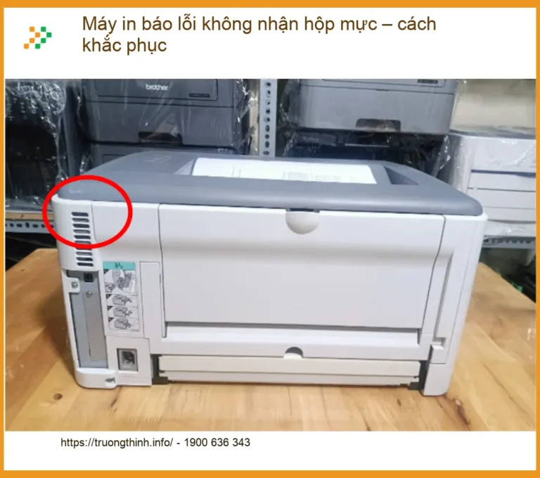 Thủ thuật Máy in báo lỗi không nhận hộp mực – Cách khắc phục triệt để từ chuyên gia